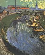 Vincent Van Gogh, The Roubine du Roi Canal wtih Washerwomen (nn04)